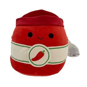 Squishmallows Sriracha ILLIA Red Pepper Plush Kids Toy Pillow 14 inch NWT
